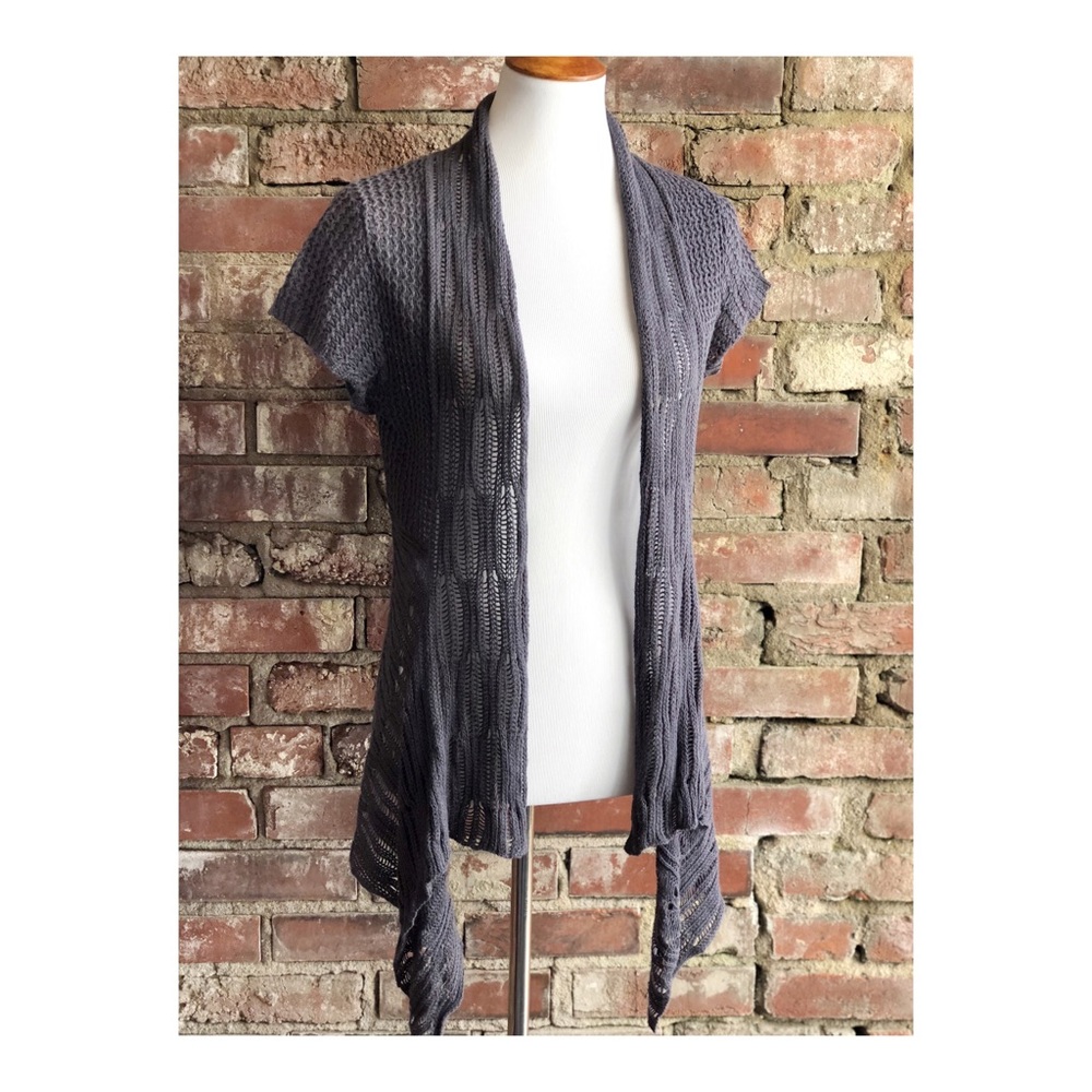 DONATED // CAbi // Open Knit Cardigan